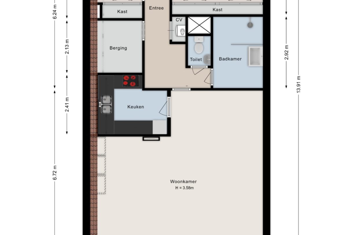 Te koop: Foto Appartement aan de Schuttevaerkade 117 in Zwolle