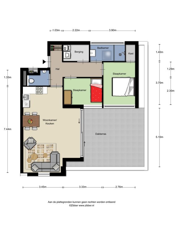 Te huur: Foto Appartement aan de Ministerlaan 210A in Zwolle